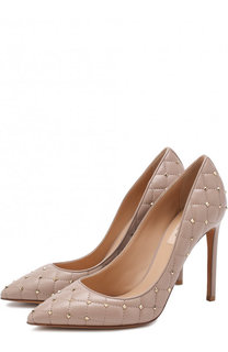 Кожаные туфли Valentino Garavani Rockstud Spike Valentino