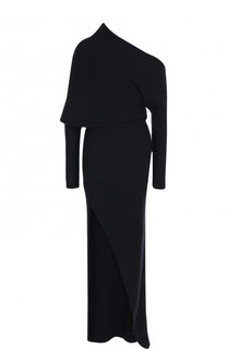 Вязаное платье-макси с высоким разрезом Roberto Cavalli