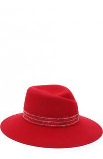 Фетровая шляпа Virginie с лентой Maison Michel