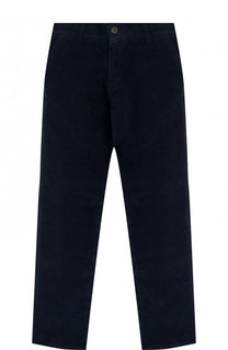 Хлопковые брюки прямого кроя Dal Lago