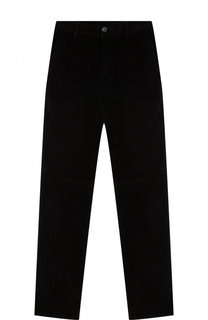 Хлопковые брюки прямого кроя Dal Lago