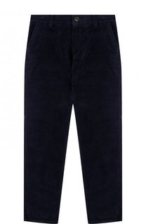 Хлопковые брюки прямого кроя Dal Lago