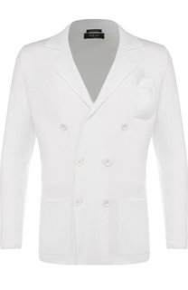 Двубортный хлопковый пиджак Svevo