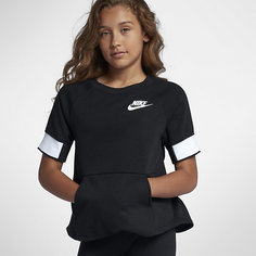 Свитшот с коротким рукавом для девочек школьного возраста Nike Sportswear