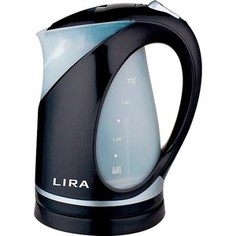 Чайник электрический LIRA LR 0102 черный-серый