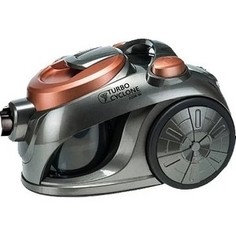 Пылесос EUROSTEK EVC-3012 сталь/оранжевый