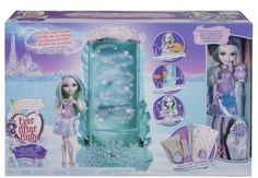Игровой набор Mattel Ever After High Блестящий вихрь из серии Заколдованная зима +кукла Кристал Винтер