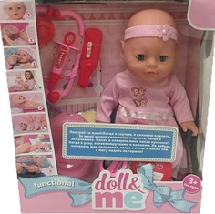 Кукла S+S TOYS 1012 Пупс DOLL&ME