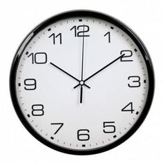 Настенные часы БЮРОКРАТ WallC-R07P, аналоговые, черный