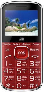 Мобильный телефон ARK Power F1 красный