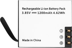 Аккумулятор AC ROBIN АК-00000757, Li-Ion, 3.85В, 1200мAч, для экшн-камер ZED5/ZED5 SE