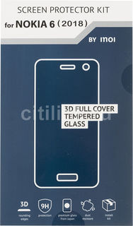Защитное стекло для экрана INOI для Nokia 6.1, 3D, 1 шт Noname