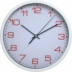 Настенные часы БЮРОКРАТ WallC-R07P, аналоговые, белый