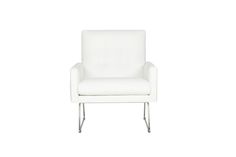 Кресло max (sits) белый 68x83x80 см.