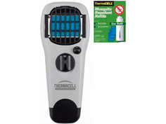 Средство защиты от комаров ThermaCELL Garden Repeller Grey (прибор + 1 газовый картридж + 3 пластины) MR-XJ