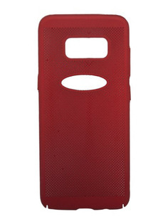 Аксессуар Защитная крышка для Samsung Galaxy S8 Plus Liberty Project Сетка Soft Touch Red 0L-00035145