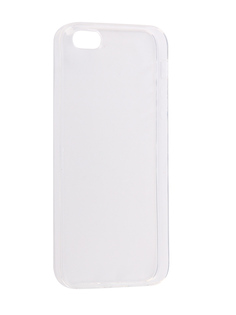 Аксессуар Чехол-накладка Innovation Silicone 0.33mm для APPLE iPhone 5/5S Transparent 12001