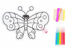 Bradex Надувная раскраска Бабочка DE 0219