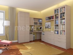 Гарнитур для кабинета Композиция 02 дуб молочный ВасКо