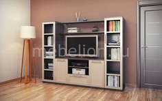 Стенка для гостиной Соло 39 венге/дуб молочный ВасКо