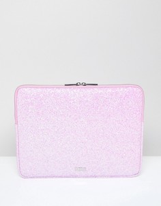 Чехол для ноутбука 13 c розовыми блестками Skinnydip Ana - Розовый