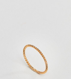 Кольцо из позолоченного серебра DesignB London - Золотой