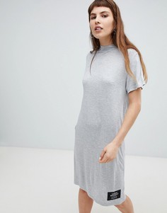 Платье-футболка с высоким воротником Cheap Monday - Серый