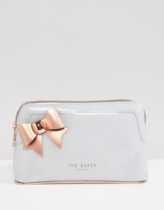 Косметичка с бантиком Ted Baker - Серый