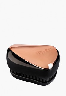 Расческа Tangle Teezer Compact Styler, для Всех типов волос, Компактная с крышкой, оттенок Rose Gold, 9х6.8х4.8 см