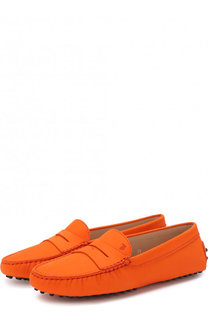 Кожаные мокасины с перемычкой Tod’s