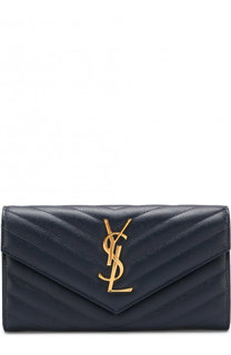 Кожаное портмоне Monogram Saint Laurent