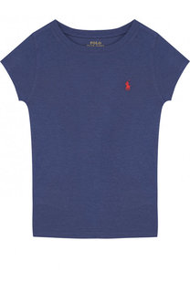 Футболка джерси с логотипом бренда Polo Ralph Lauren