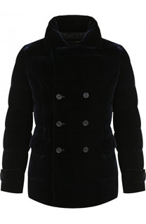 Укороченной пальто из вискозы Emporio Armani