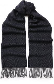 Кашемировый шарф с бахромой Brioni