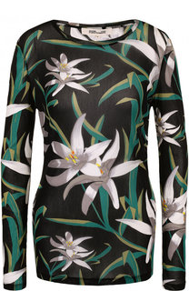 Приталенный пуловер с круглым вырезом Diane Von Furstenberg