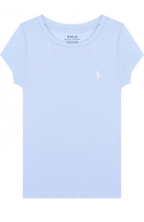 Футболка джерси с логотипом бренда Polo Ralph Lauren