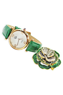 Набор: часы, кольцо Taya