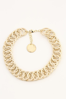 Колье "Золотая цепь" ZAXA HADID