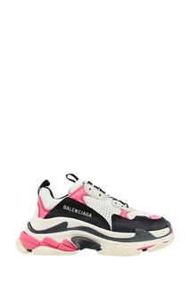 Контрастные кроссовки Triple S Balenciaga
