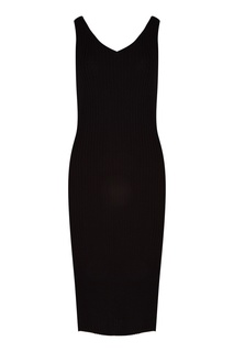 Черное облегающее платье Mo&Co