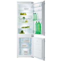 Встраиваемый холодильник комби Korting