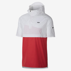 Мужская футбольная куртка с коротким рукавом и капюшоном Nike F.C.