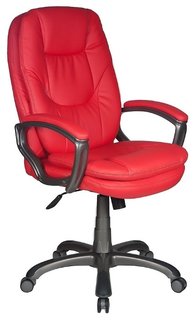 Кресло руководителя Бюрократ CH-868AXSN (красный)
