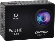 Экшн-камера Digma DiCam 145 (черный)