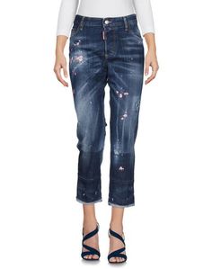 Джинсовые брюки-капри Dsquared2