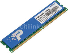 Модуль памяти PATRIOT PSD22G80026H DDR2 - 2Гб 800, DIMM, Ret Патриот