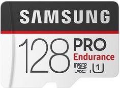 Карта памяти microSDXC UHS-I U1 SAMSUNG PRO Endurance 128 ГБ, 100 МБ/с, Class 10, MB-MJ128GA/RU, 1 шт., переходник SD