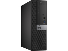 Настольный компьютер Dell OptiPlex 5050 SFF 5050-8192 (Intel Core i7-7700 3.6 GHz/8192Mb/500Gb/DVD-RW/Intel HD Graphics 630/Gigabit Ethernet/Windows 10 Pro)