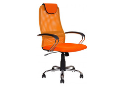 Компьютерное кресло Алвест AV 142 CH (142 CH) MK Black-Orange-Orange