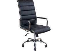 Компьютерное кресло Алвест AV 137 CH (137) MK эко кожа Black